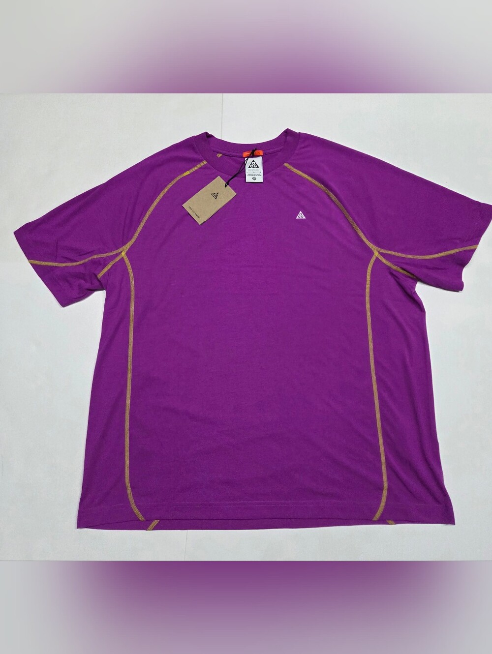 Nike ACG Winter Running Shirt Purple Size L NWT!